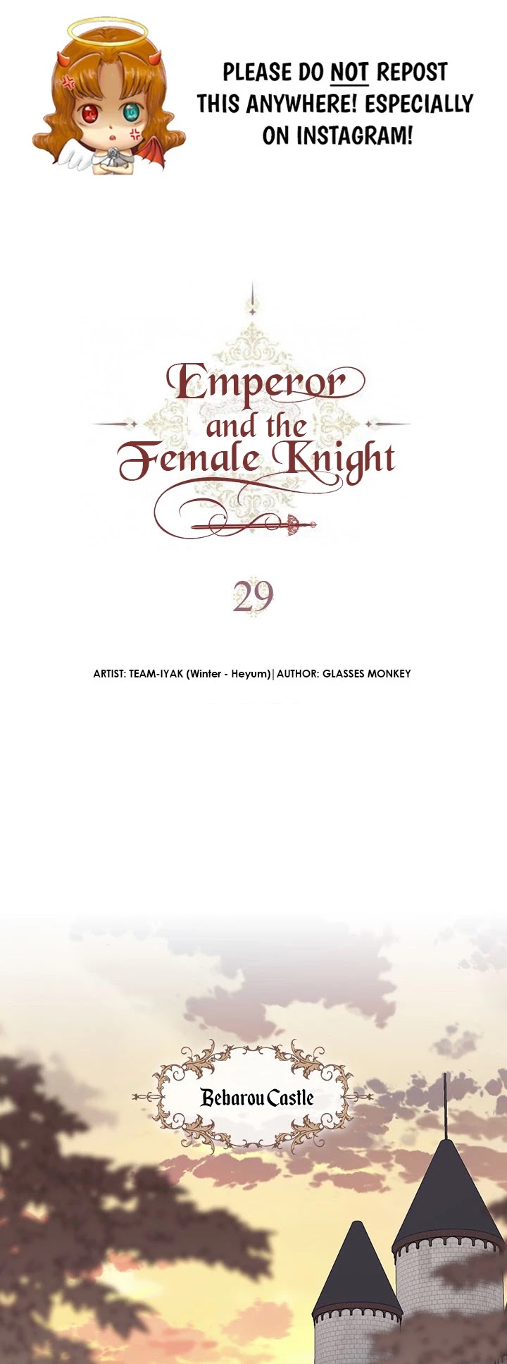 Emperor And The Female Knight Chapter 29 page 1 - Chapter 29