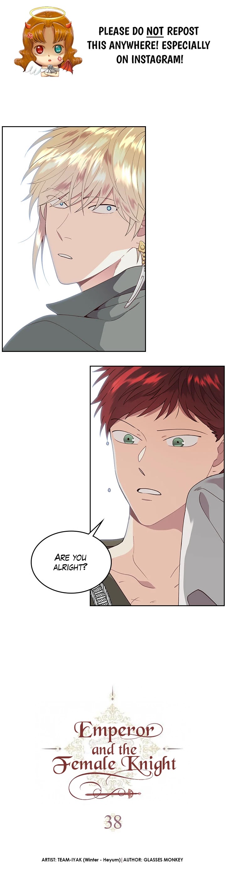 Emperor And The Female Knight Chapter 38 page 1 - Chapter 38