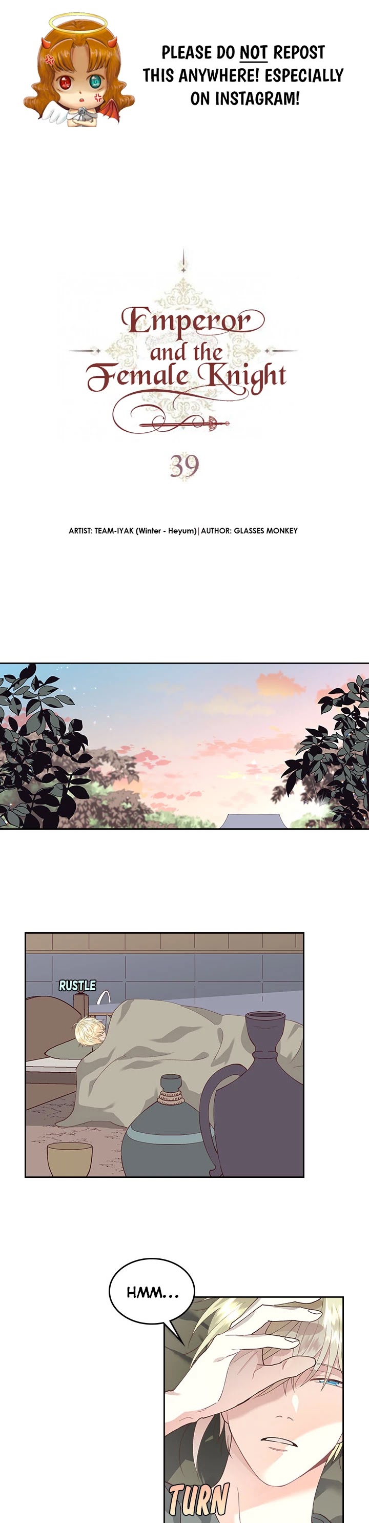Emperor And The Female Knight Chapter 39 page 1 - Chapter 39