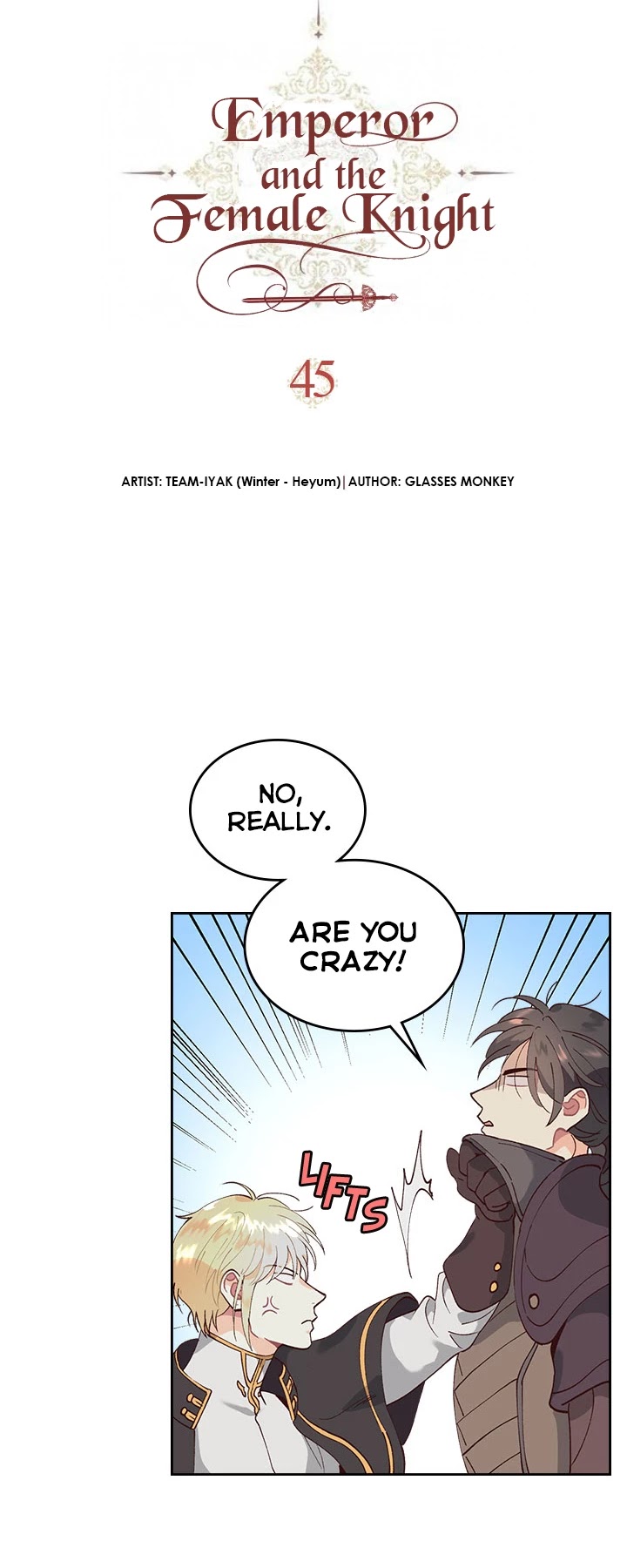 Emperor And The Female Knight Chapter 45 page 3 - Chapter 45