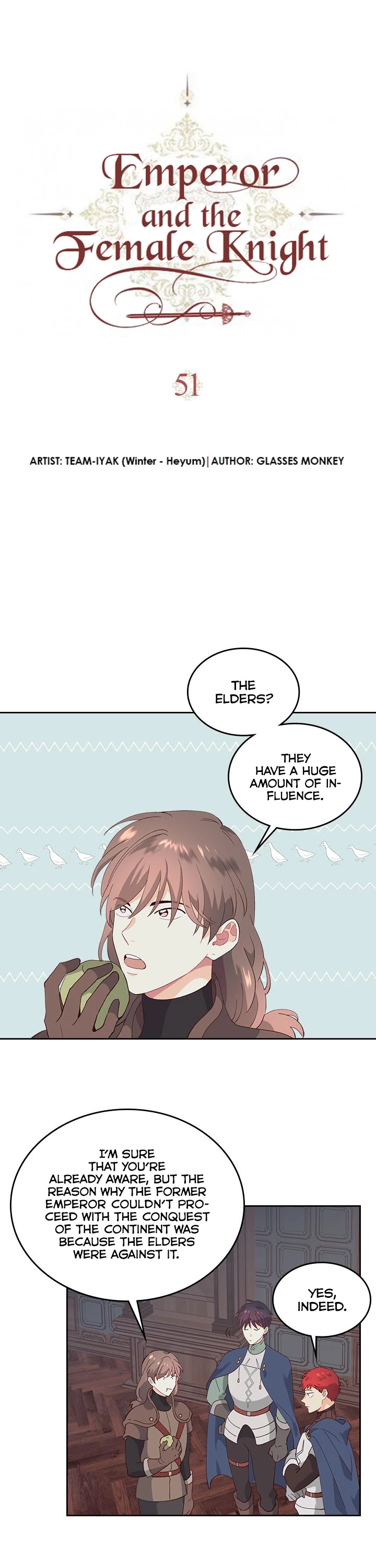 Emperor And The Female Knight Chapter 51 page 2 - Chapter 51