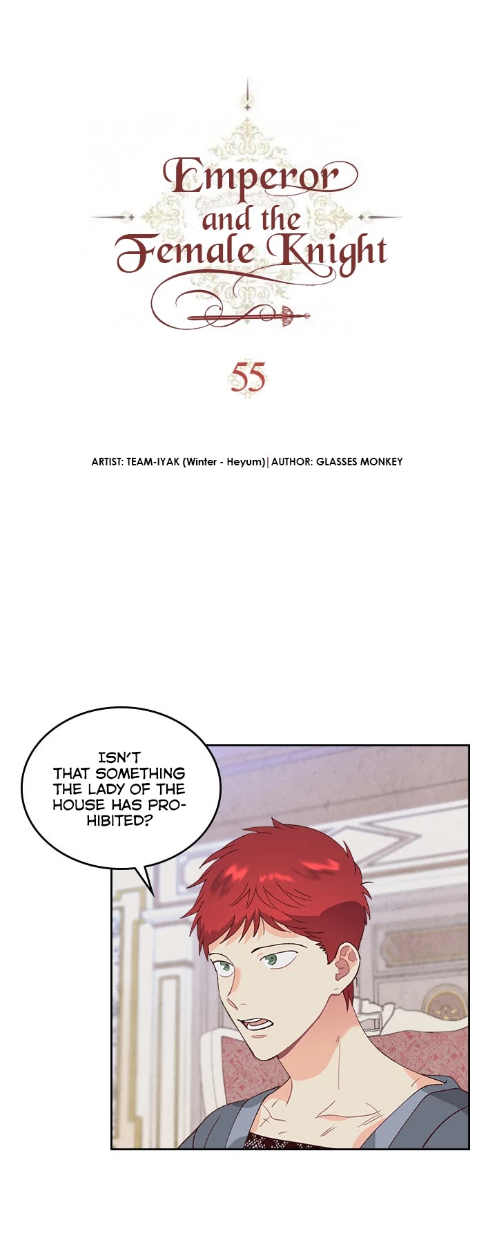 Emperor And The Female Knight Chapter 55 page 4 - Chapter 55