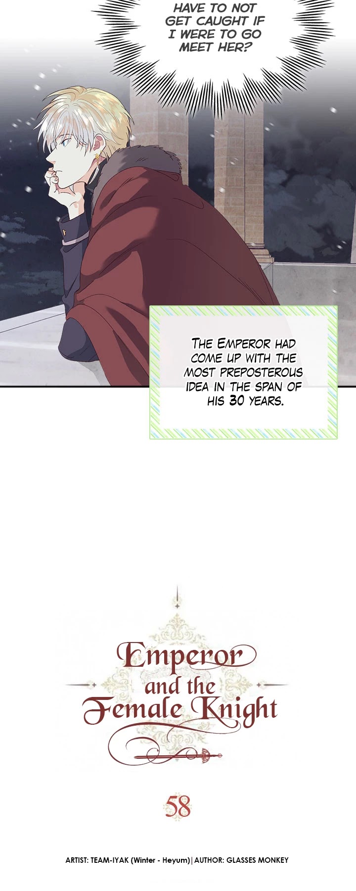 Emperor And The Female Knight Chapter 58 page 7 - Chapter 58