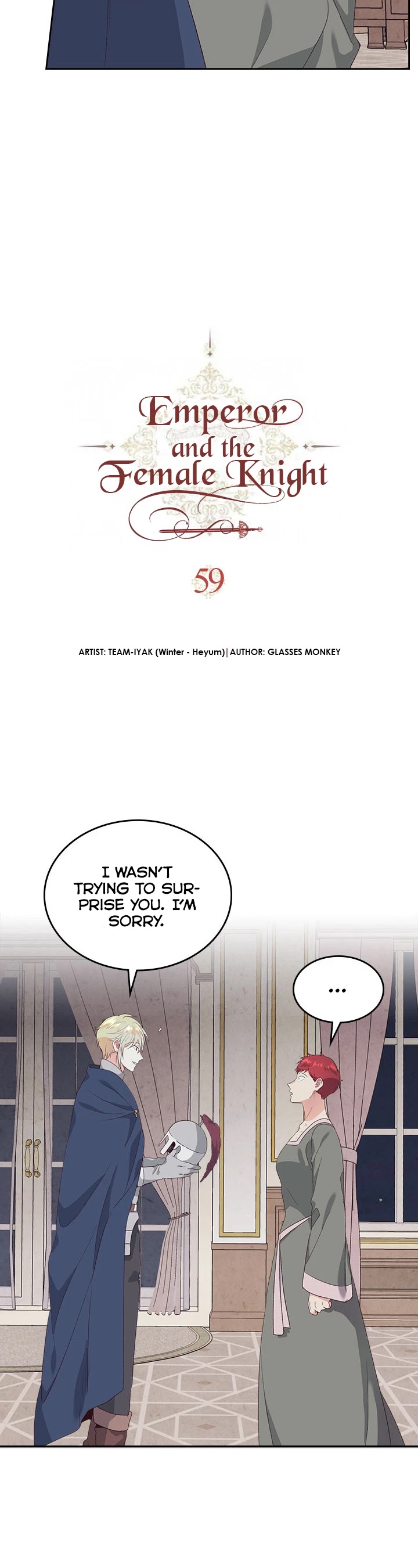 Emperor And The Female Knight Chapter 59 page 3 - Chapter 59