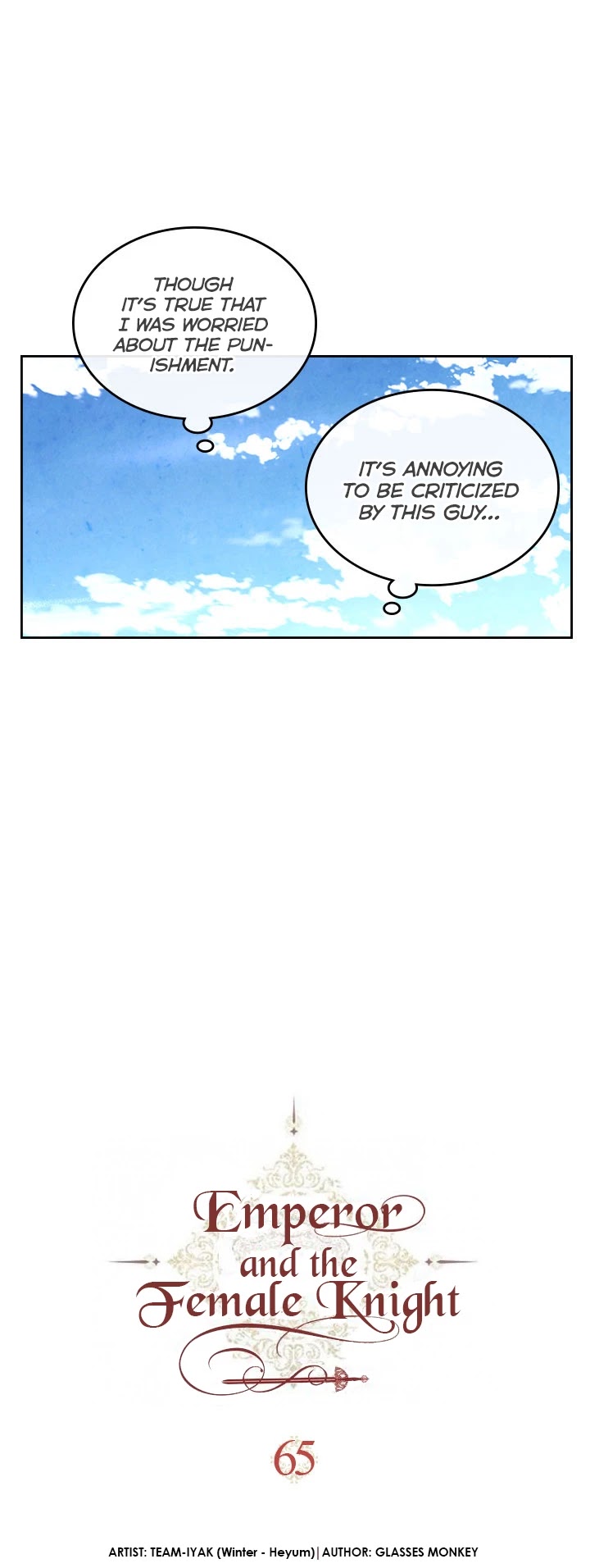 Emperor And The Female Knight Chapter 65 page 6 - Chapter 65