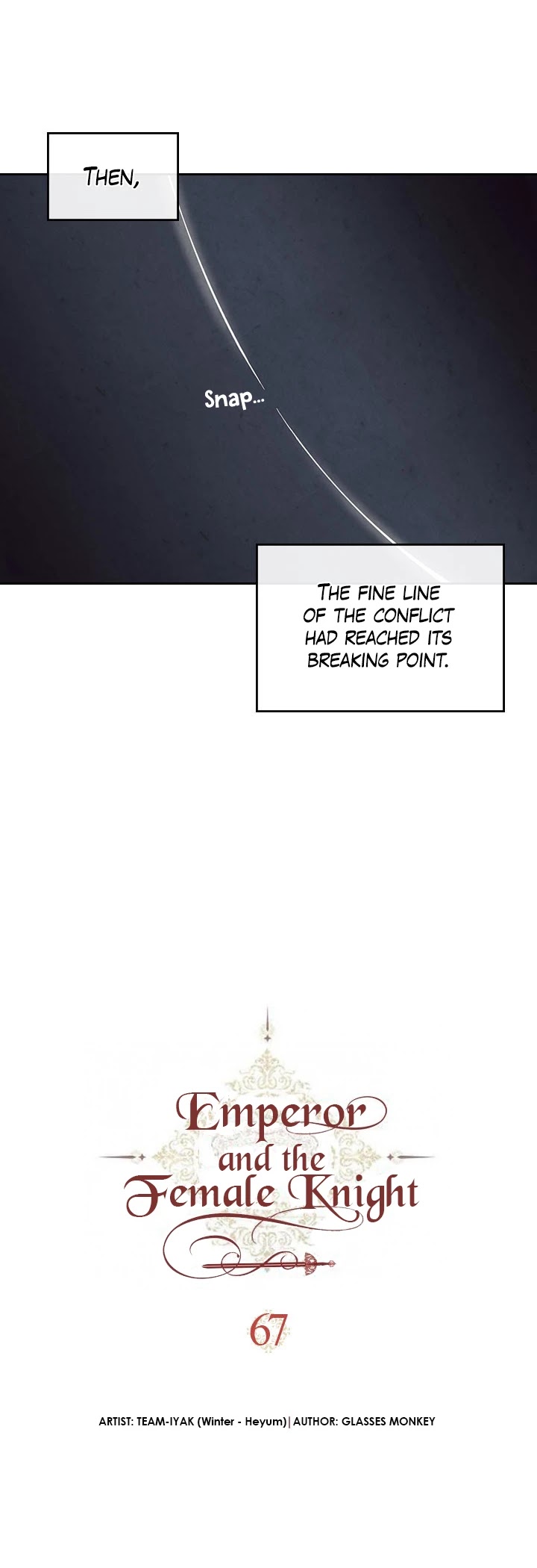 Emperor And The Female Knight Chapter 67 page 4 - Chapter 67