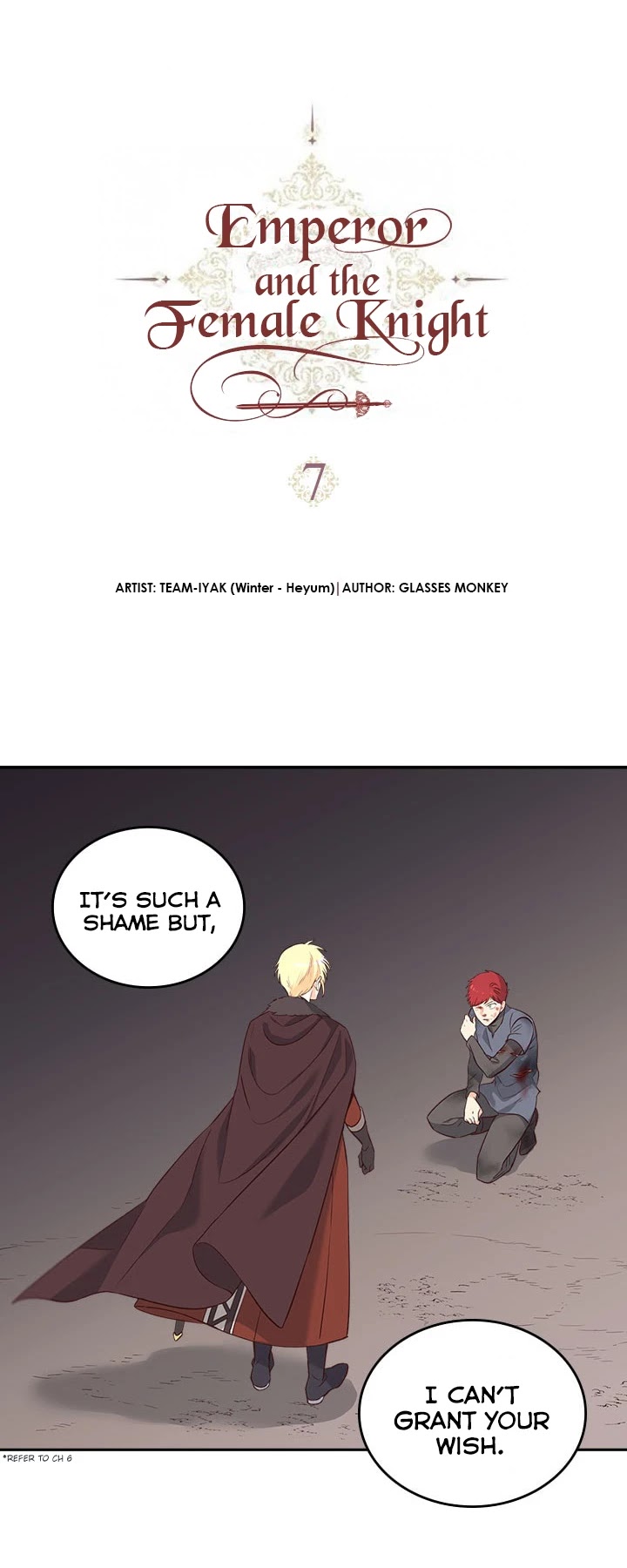 Emperor And The Female Knight Chapter 7 page 2 - Chapter 7