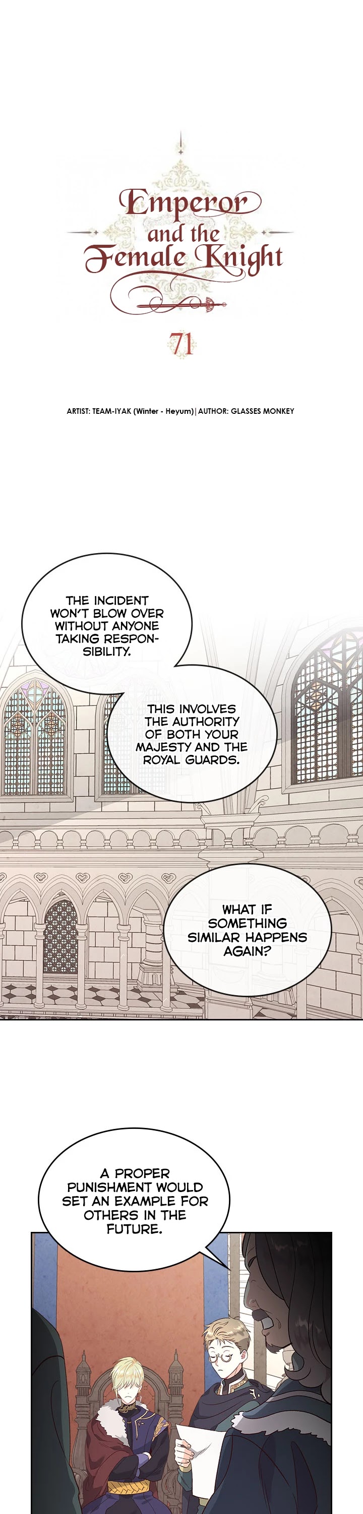 Emperor And The Female Knight Chapter 71 page 2 - Chapter 71