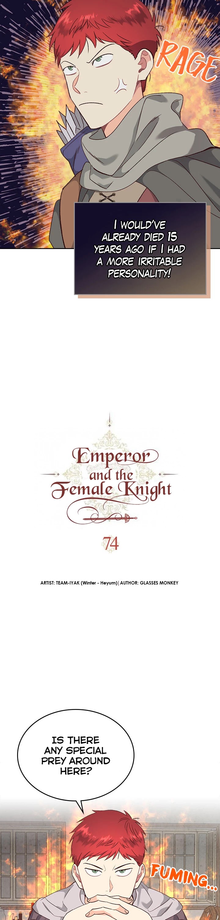 Emperor And The Female Knight Chapter 74 page 5 - Chapter 74