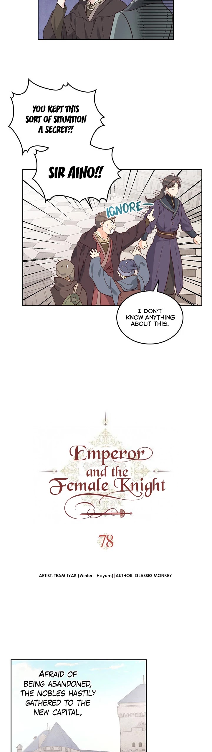 Emperor And The Female Knight Chapter 78 page 3 - Chapter 78