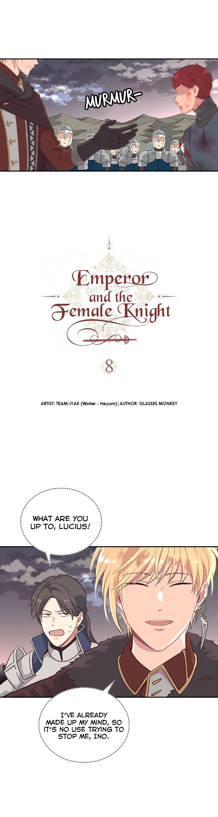 Emperor And The Female Knight Chapter 8 page 2 - Chapter 8