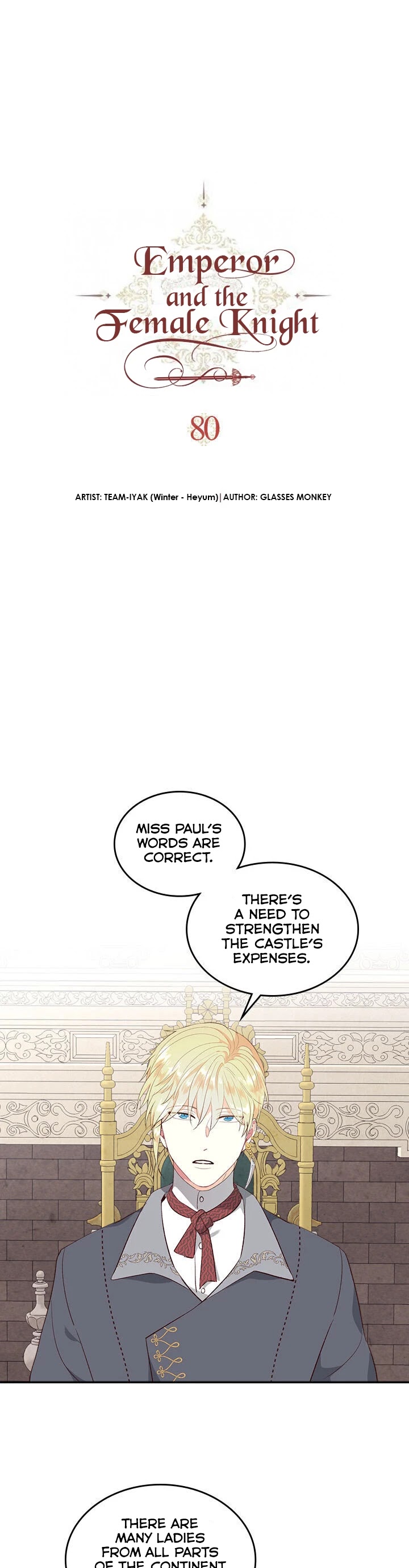 Emperor And The Female Knight Chapter 80 page 8 - Chapter 80