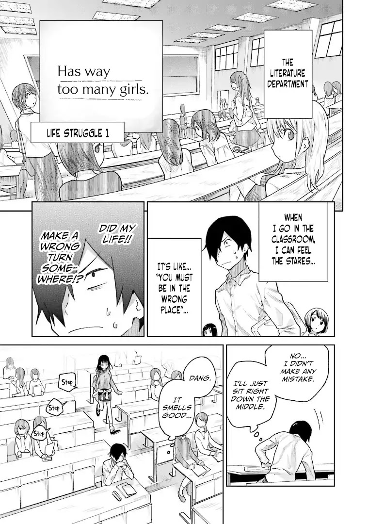 Enami-kun wa Ikiru no ga tsurai Chapter 1 page 8 - Chapter 1: Enami-kun Finds Life Hard