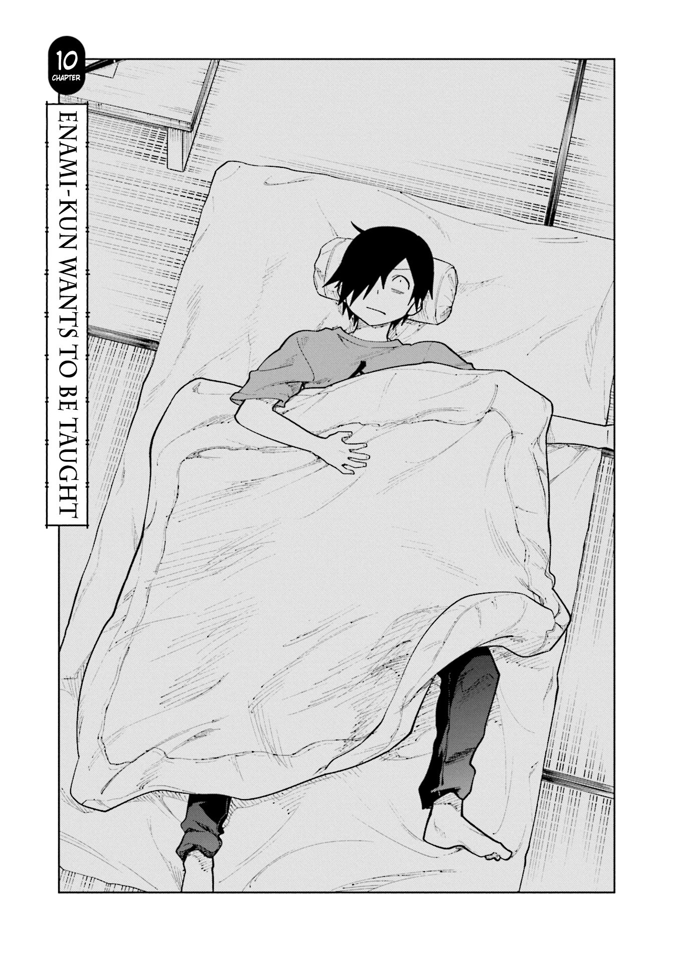 Enami-kun wa Ikiru no ga tsurai Chapter 10 page 1 - Chapter 10: Enami-kun Wants to be Taught
