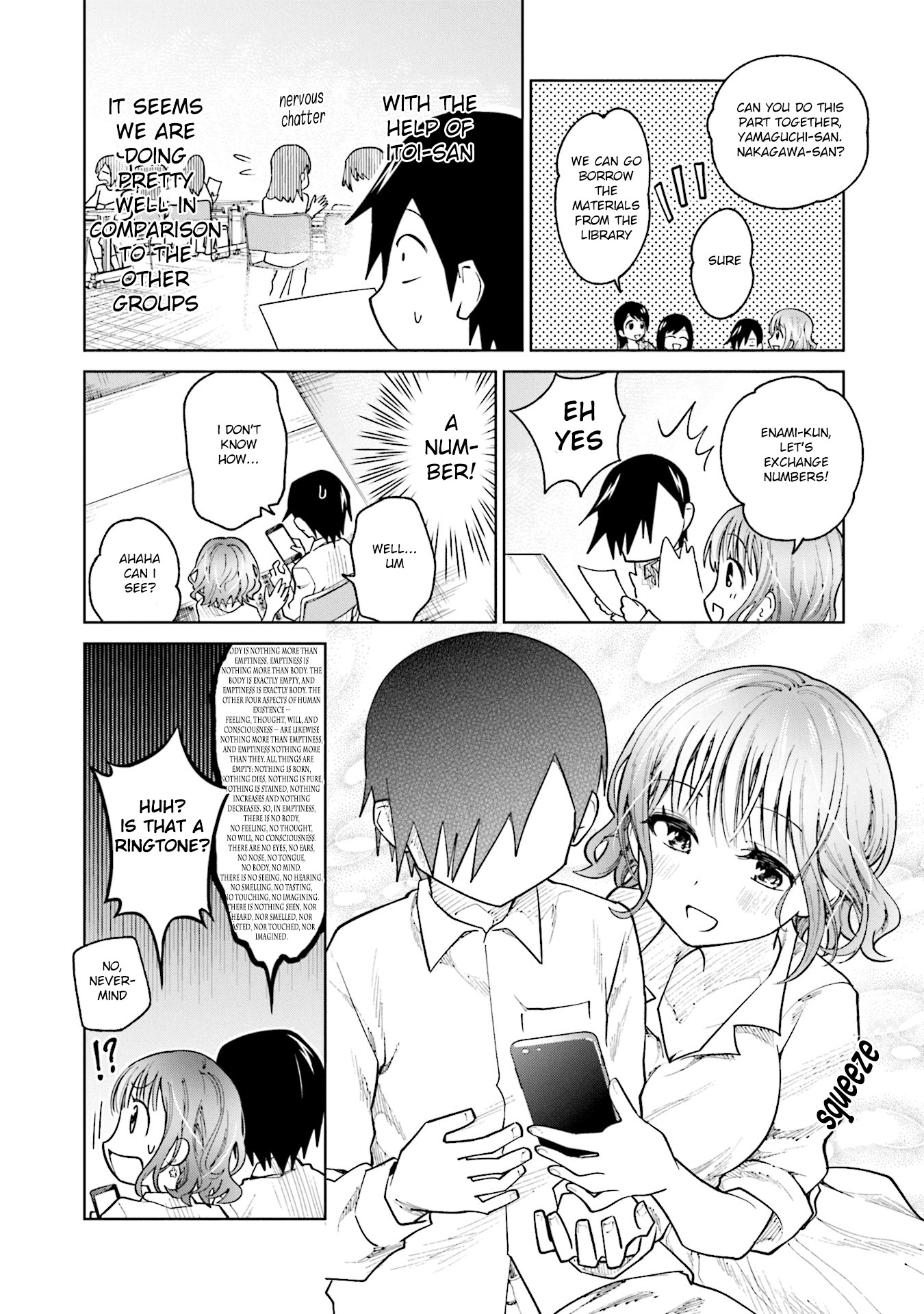 Enami-kun wa Ikiru no ga tsurai Chapter 10 page 12 - Chapter 10: Enami-kun Wants to be Taught