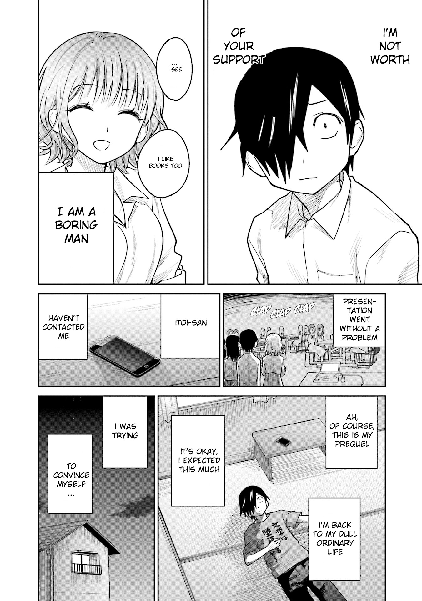 Enami-kun wa Ikiru no ga tsurai Chapter 10 page 16 - Chapter 10: Enami-kun Wants to be Taught