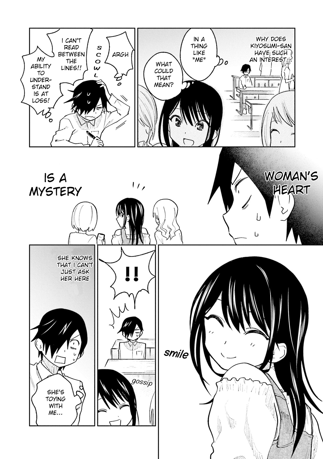 Enami-kun wa Ikiru no ga tsurai Chapter 10 page 4 - Chapter 10: Enami-kun Wants to be Taught