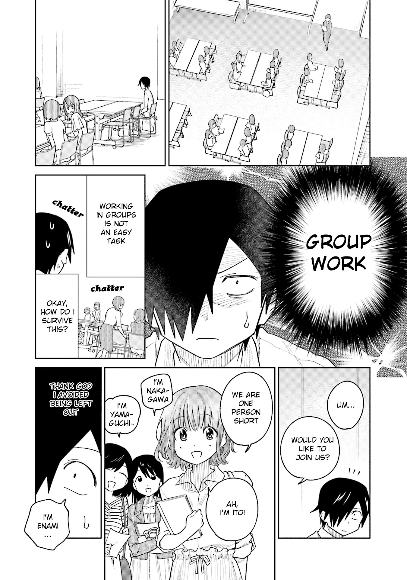 Enami-kun wa Ikiru no ga tsurai Chapter 10 page 7 - Chapter 10: Enami-kun Wants to be Taught