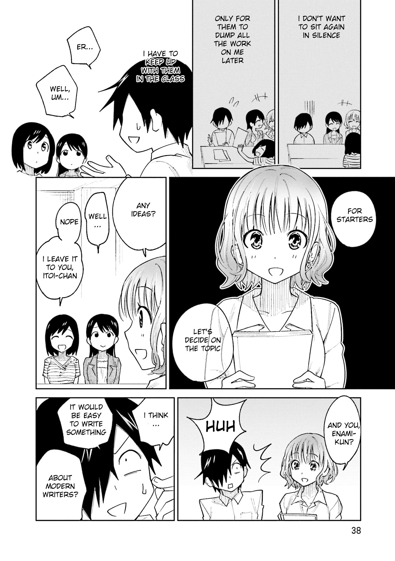 Enami-kun wa Ikiru no ga tsurai Chapter 10 page 8 - Chapter 10: Enami-kun Wants to be Taught