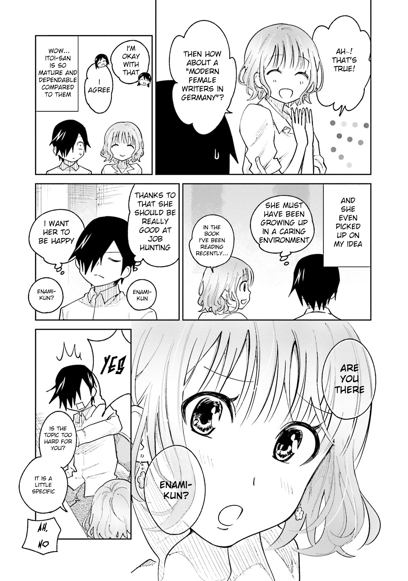Enami-kun wa Ikiru no ga tsurai Chapter 10 page 9 - Chapter 10: Enami-kun Wants to be Taught