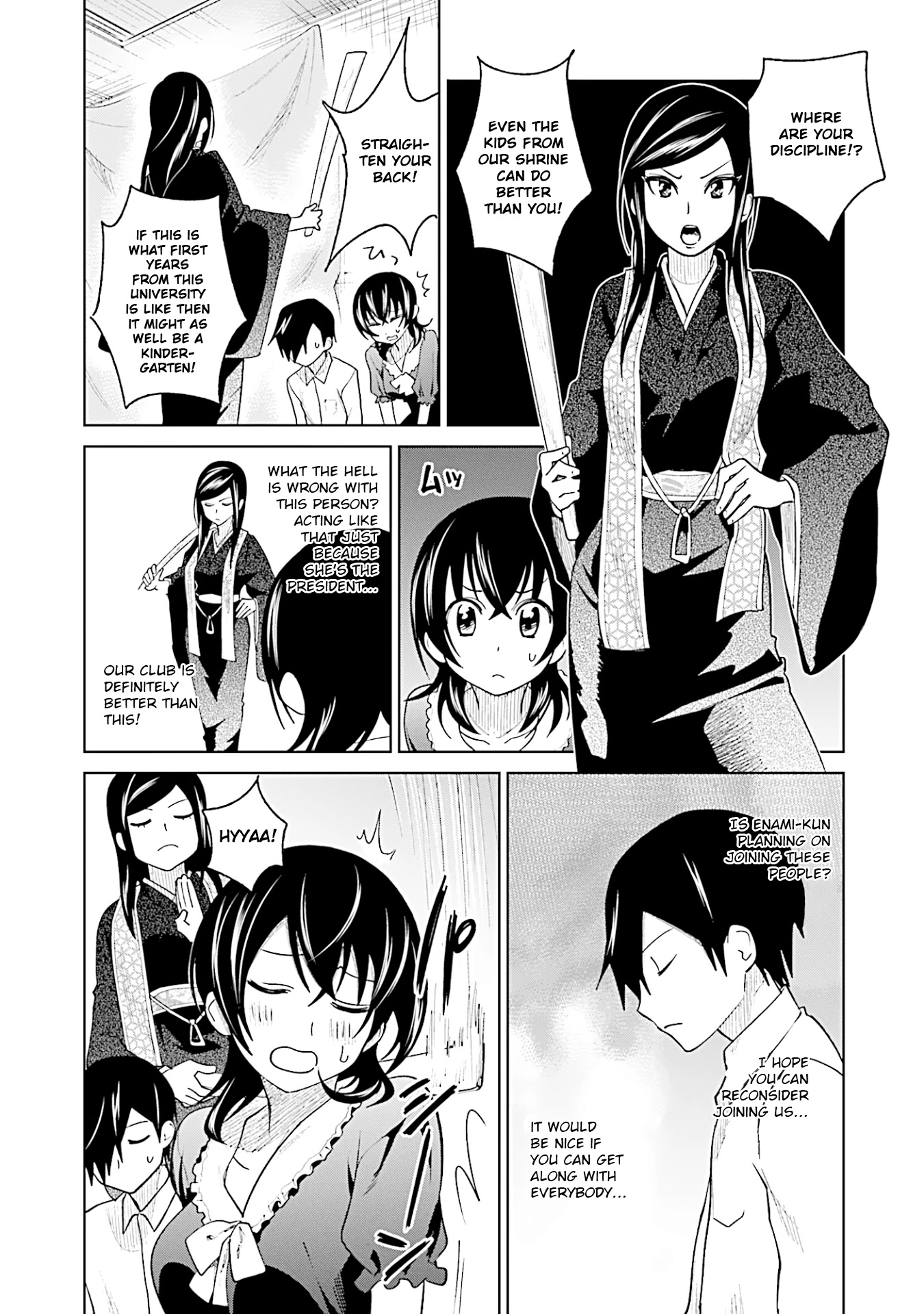 Enami-kun wa Ikiru no ga tsurai Chapter 11 page 10 - Chapter 11: Enami-kun wants to De-stress