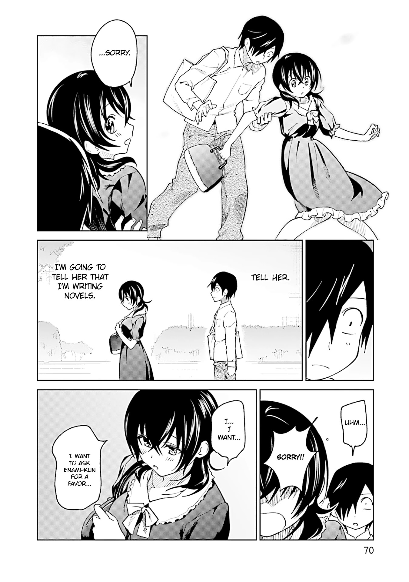 Enami-kun wa Ikiru no ga tsurai Chapter 11 page 18 - Chapter 11: Enami-kun wants to De-stress