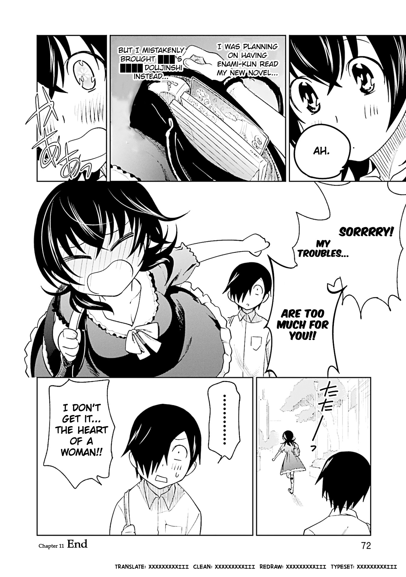 Enami-kun wa Ikiru no ga tsurai Chapter 11 page 20 - Chapter 11: Enami-kun wants to De-stress