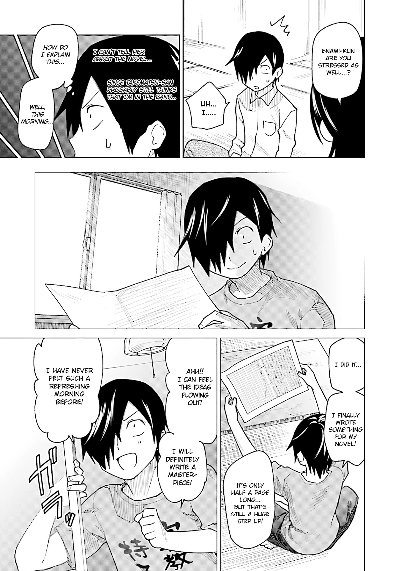 Enami-kun wa Ikiru no ga tsurai Chapter 11 page 5 - Chapter 11: Enami-kun wants to De-stress