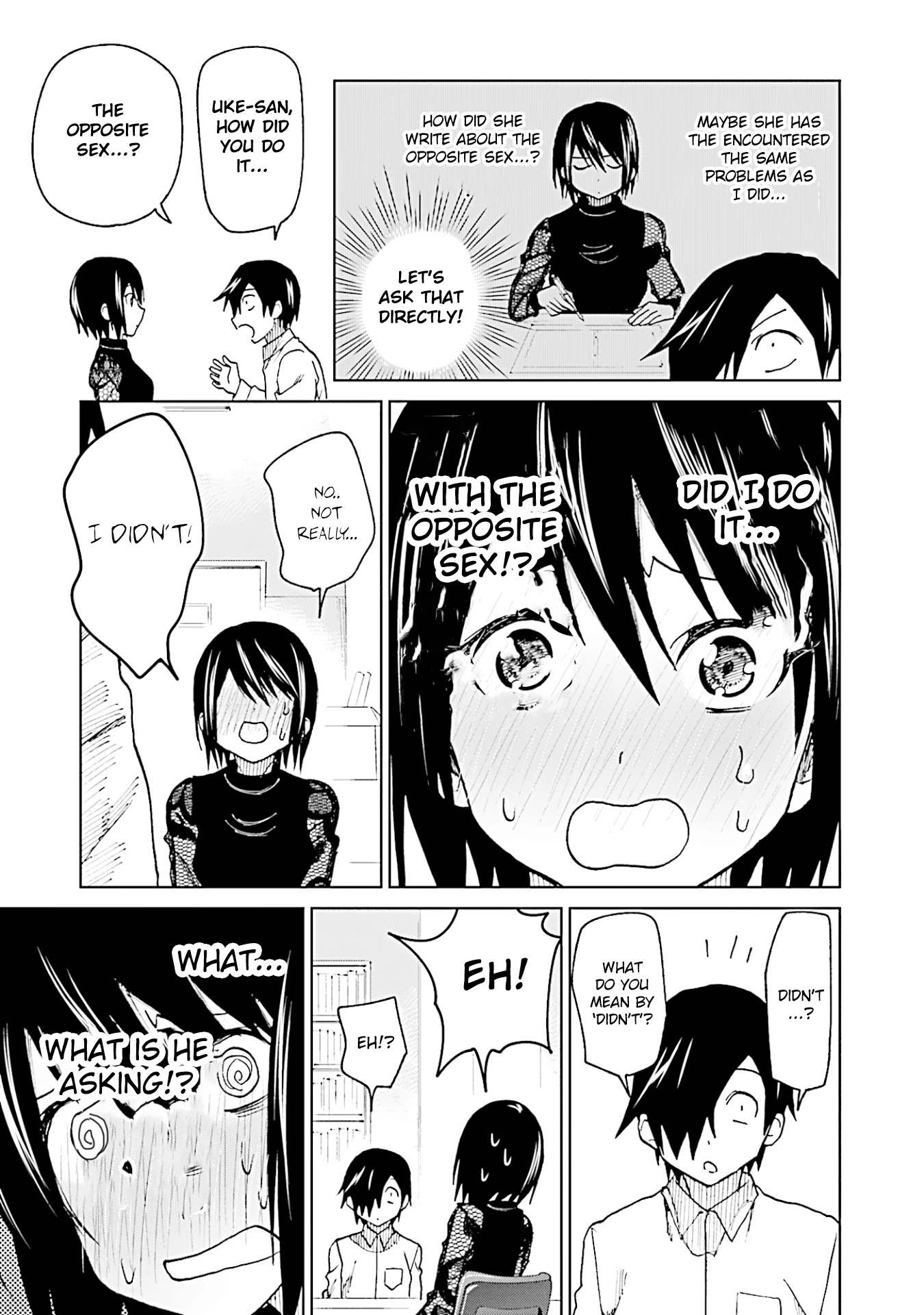 Enami-kun wa Ikiru no ga tsurai Chapter 12 page 13 - Chapter 12: Enami-kun Doesn't Know Anything
