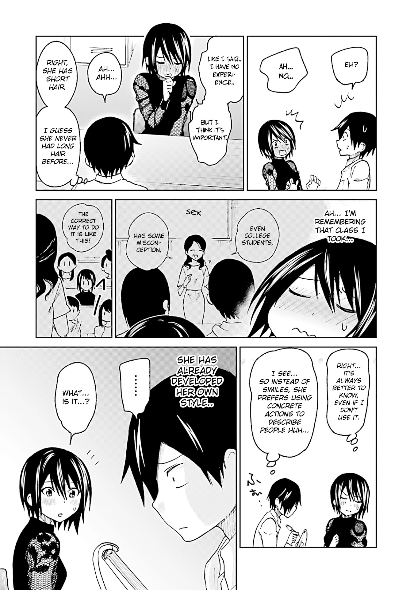 Enami-kun wa Ikiru no ga tsurai Chapter 12 page 19 - Chapter 12: Enami-kun Doesn't Know Anything