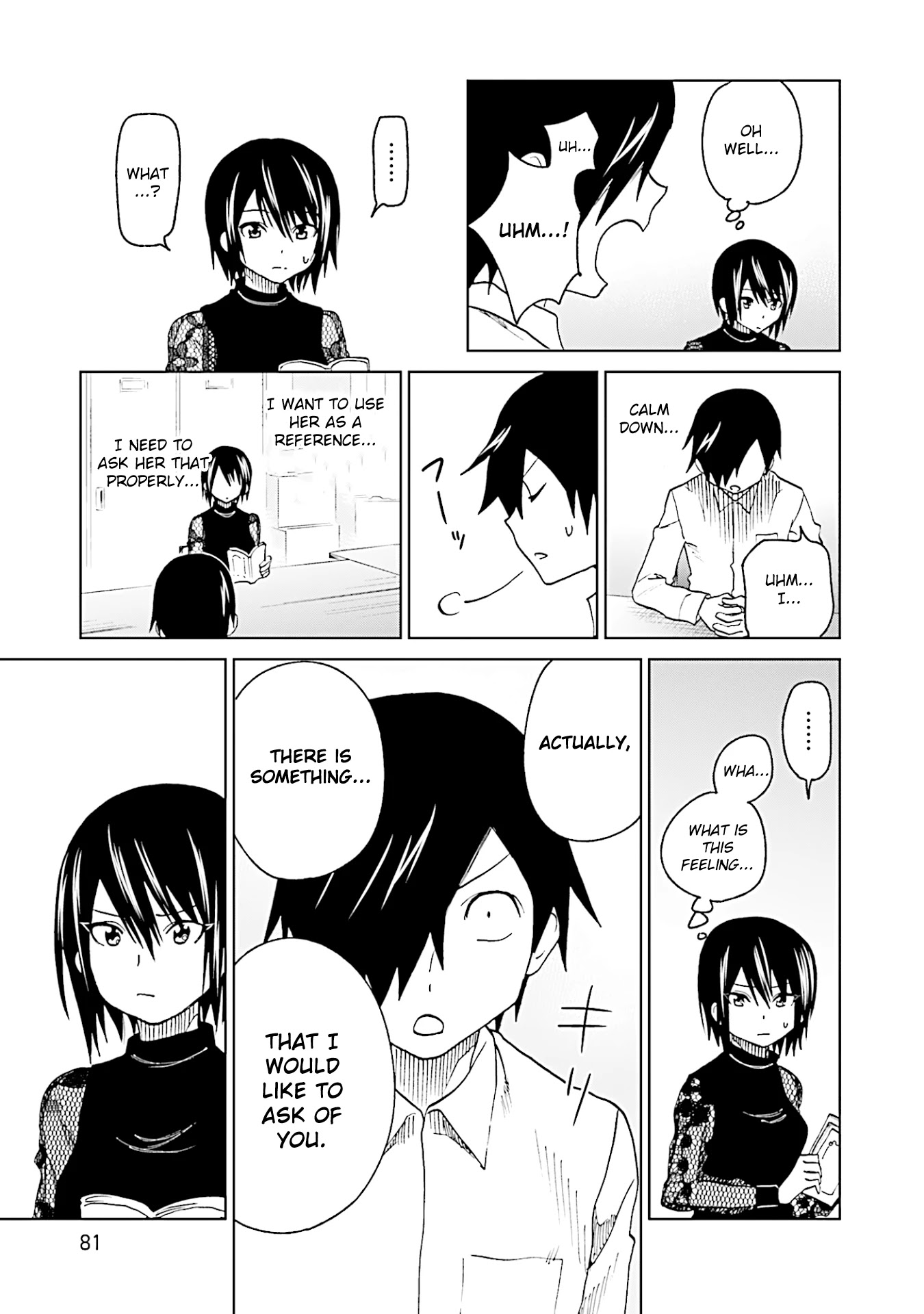 Enami-kun wa Ikiru no ga tsurai Chapter 12 page 9 - Chapter 12: Enami-kun Doesn't Know Anything