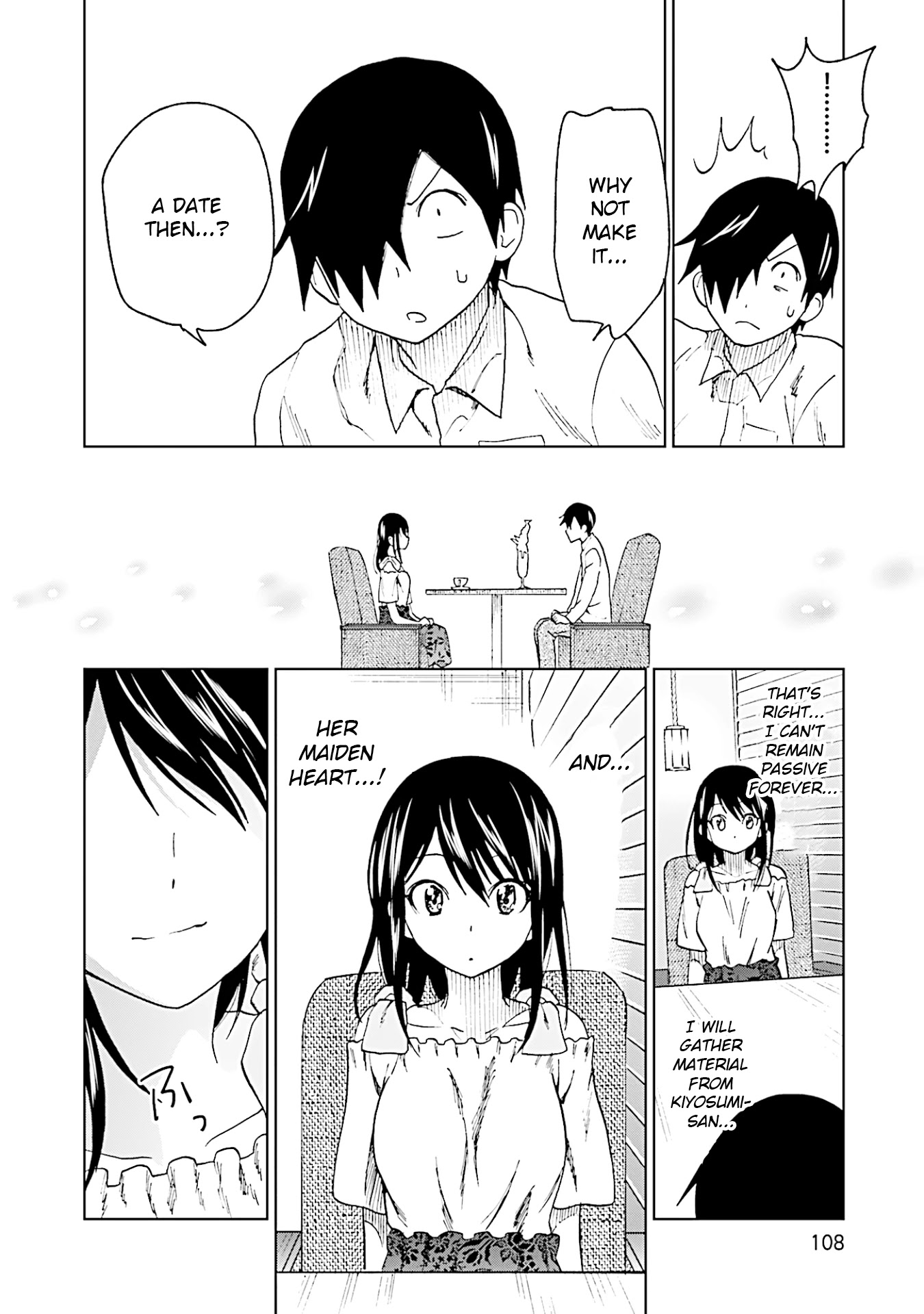 Enami-kun wa Ikiru no ga tsurai Chapter 13 page 12 - Chapter 13: Enami-kun wants to Resist