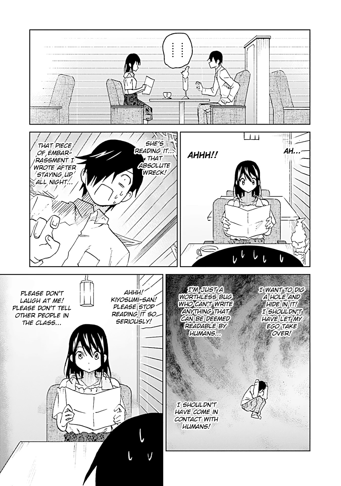 Enami-kun wa Ikiru no ga tsurai Chapter 13 page 17 - Chapter 13: Enami-kun wants to Resist