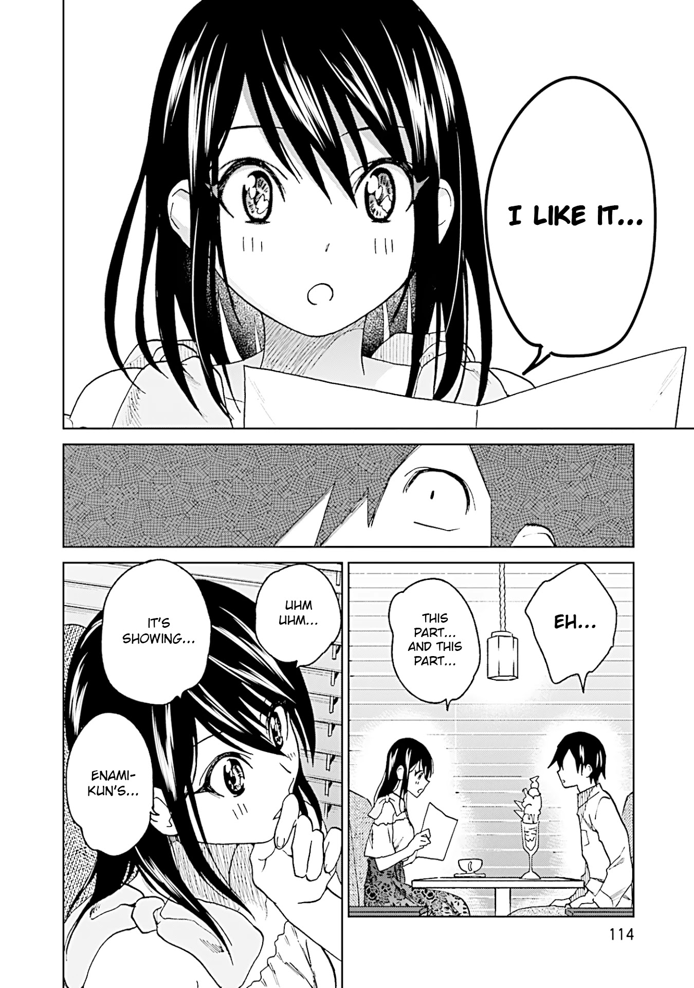 Enami-kun wa Ikiru no ga tsurai Chapter 13 page 18 - Chapter 13: Enami-kun wants to Resist
