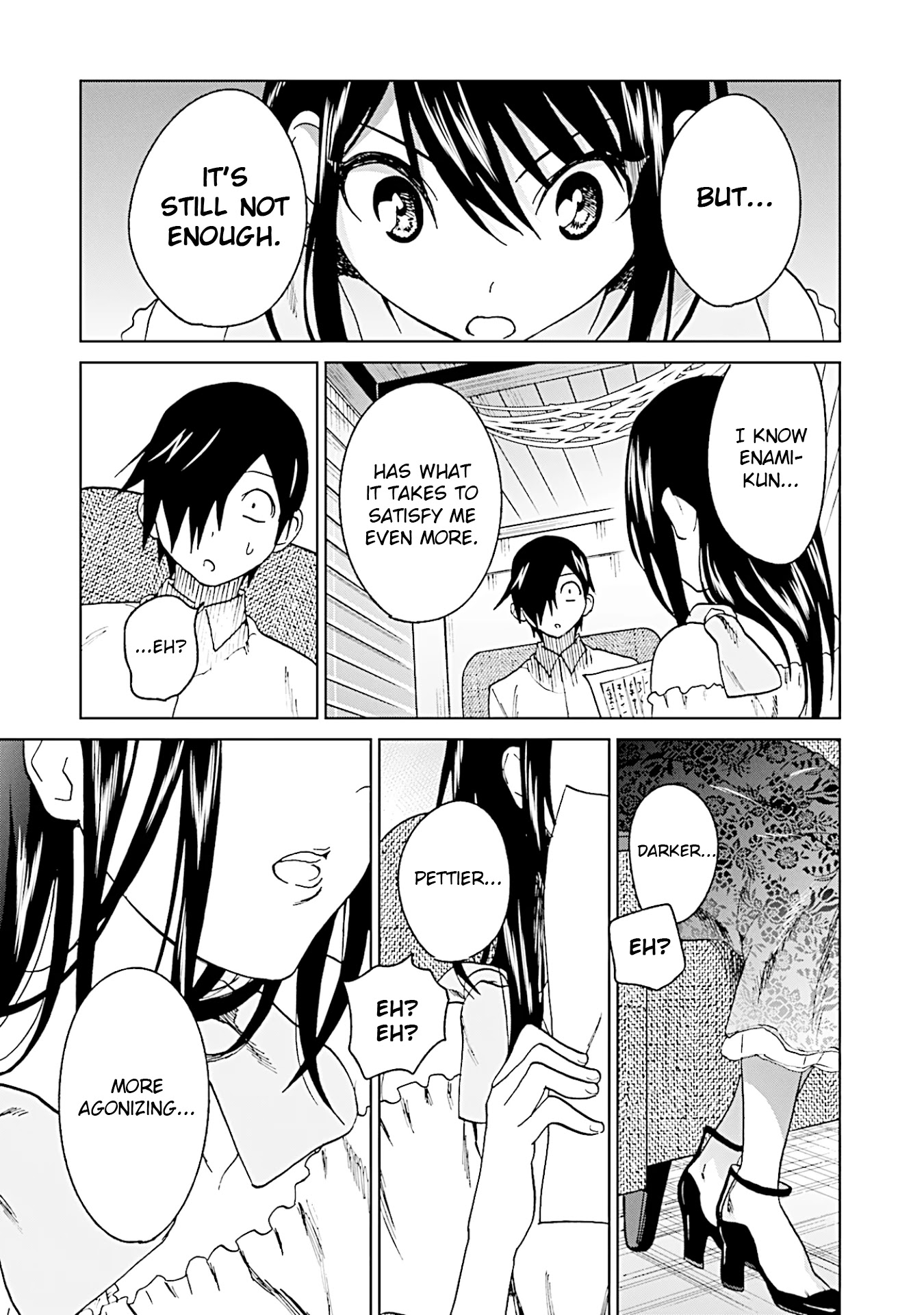 Enami-kun wa Ikiru no ga tsurai Chapter 13 page 21 - Chapter 13: Enami-kun wants to Resist