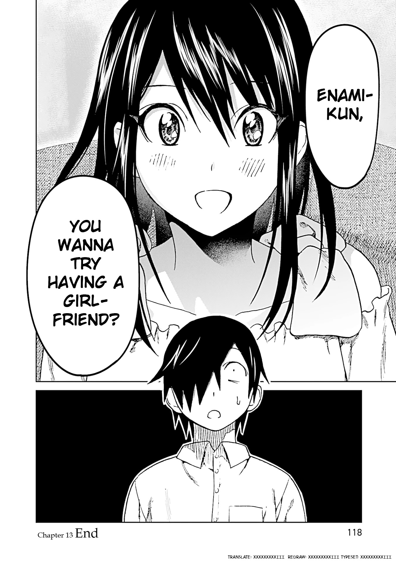 Enami-kun wa Ikiru no ga tsurai Chapter 13 page 22 - Chapter 13: Enami-kun wants to Resist