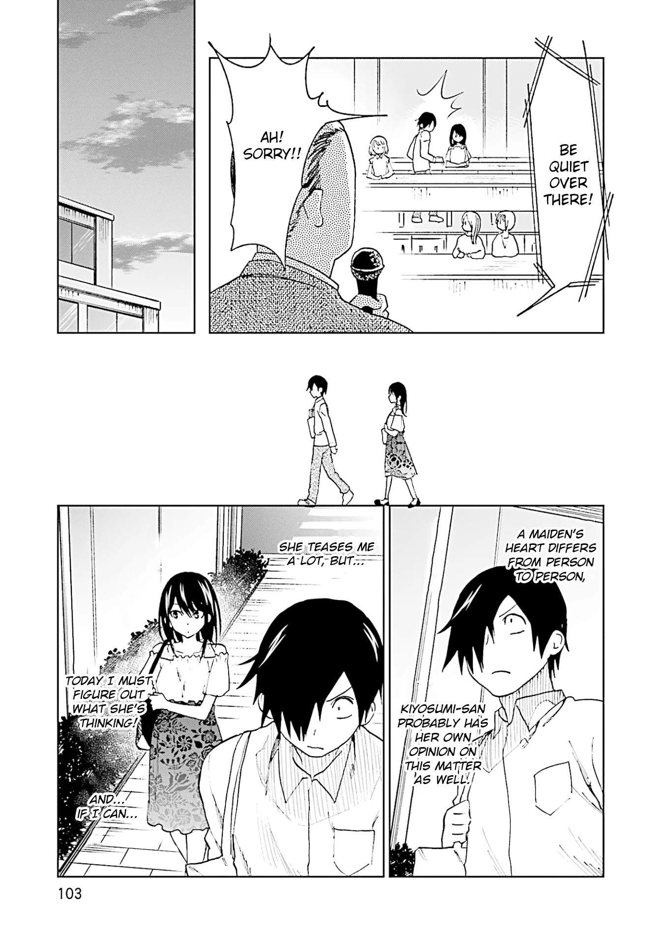 Enami-kun wa Ikiru no ga tsurai Chapter 13 page 7 - Chapter 13: Enami-kun wants to Resist