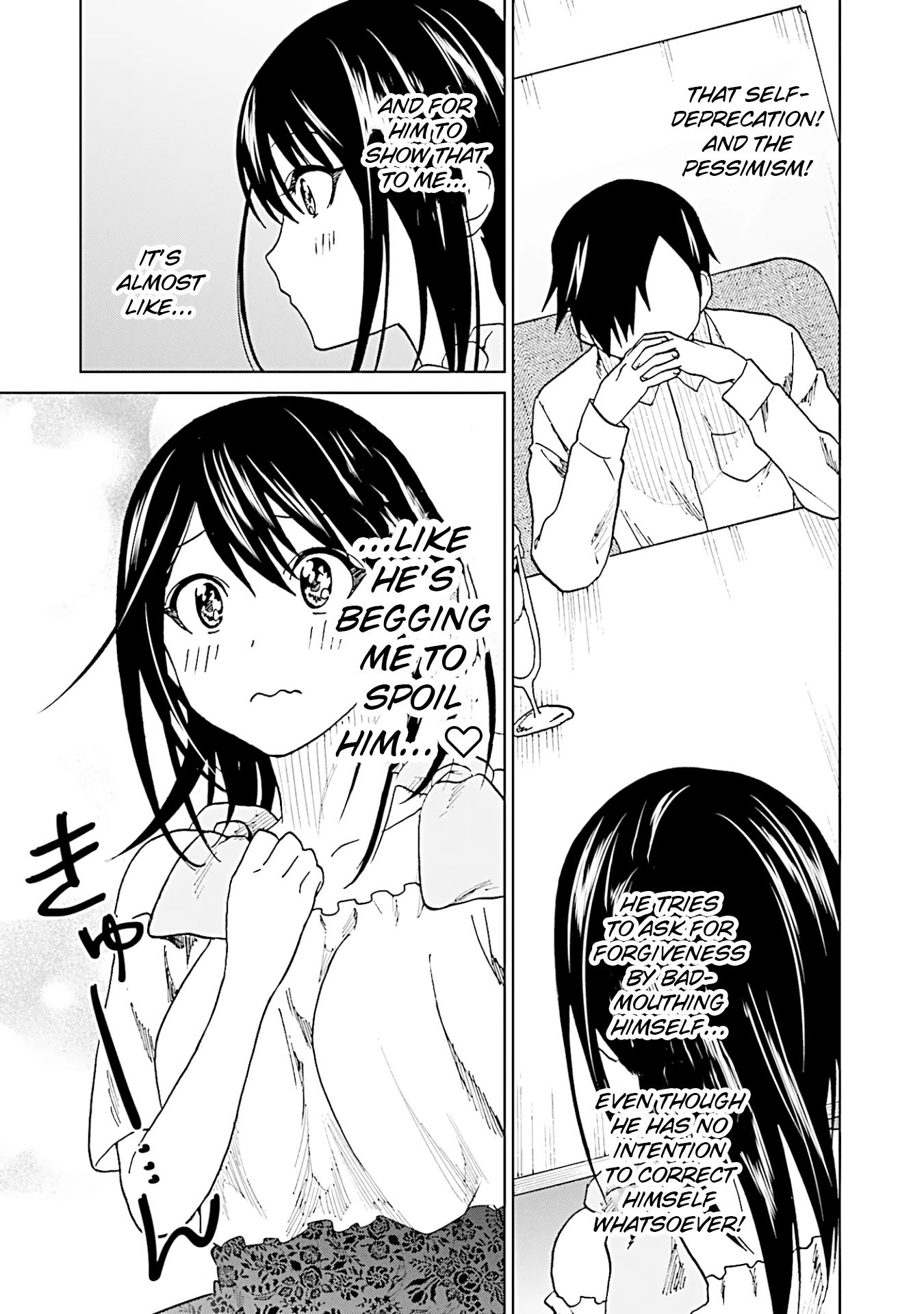 Enami-kun wa Ikiru no ga tsurai Chapter 14 page 15 - Chapter 14: Enami-kun wants to Insist