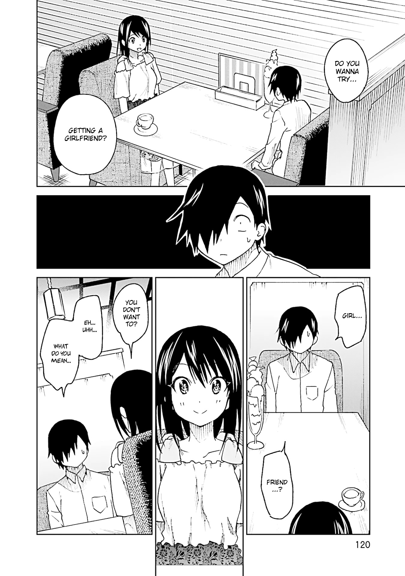 Enami-kun wa Ikiru no ga tsurai Chapter 14 page 2 - Chapter 14: Enami-kun wants to Insist