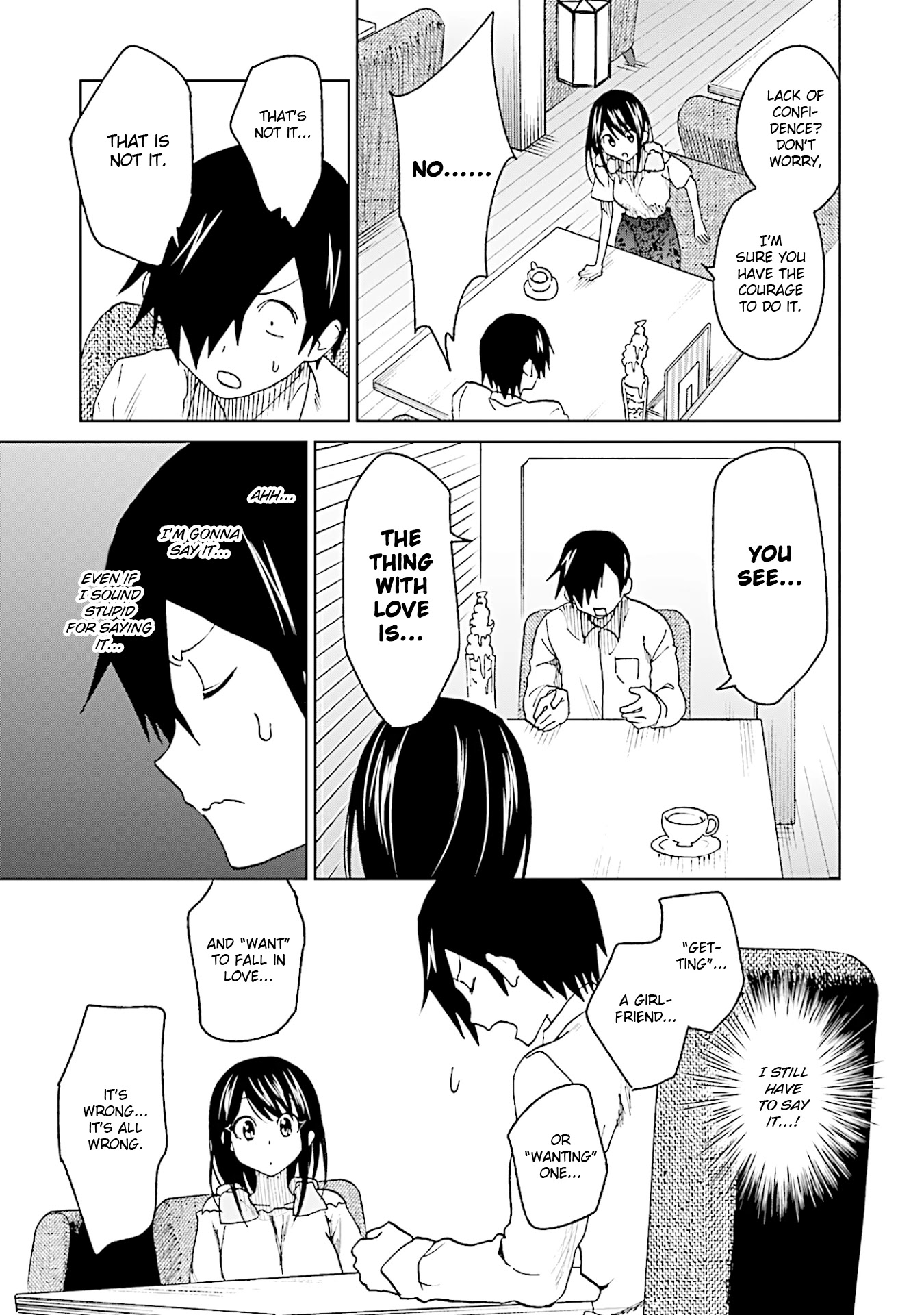 Enami-kun wa Ikiru no ga tsurai Chapter 14 page 5 - Chapter 14: Enami-kun wants to Insist