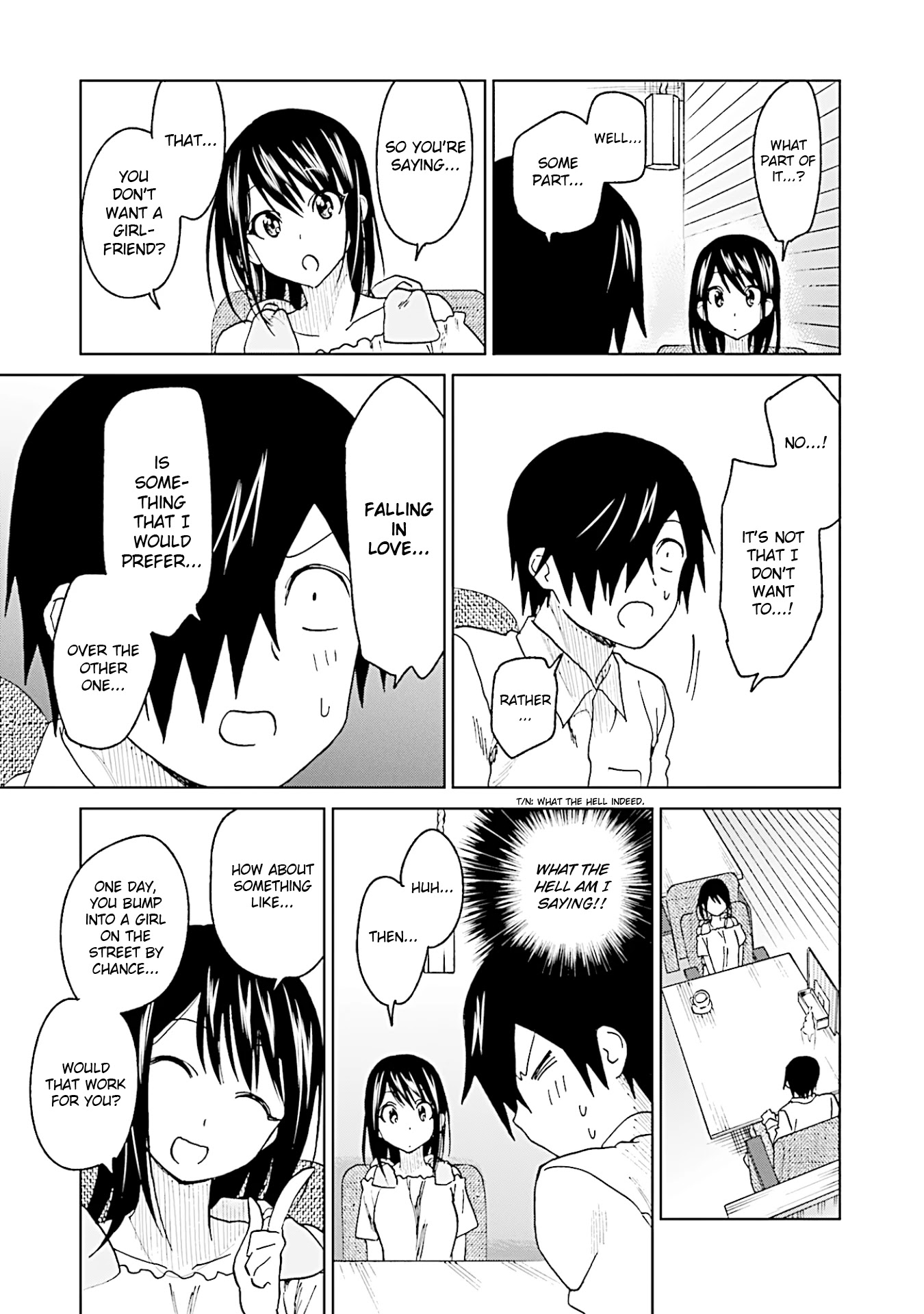 Enami-kun wa Ikiru no ga tsurai Chapter 14 page 7 - Chapter 14: Enami-kun wants to Insist
