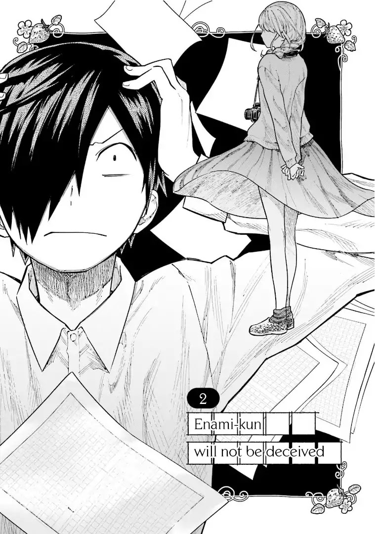 Enami-kun wa Ikiru no ga tsurai Chapter 2 page 1 - Chapter 2: Enami-kun will not be deceived