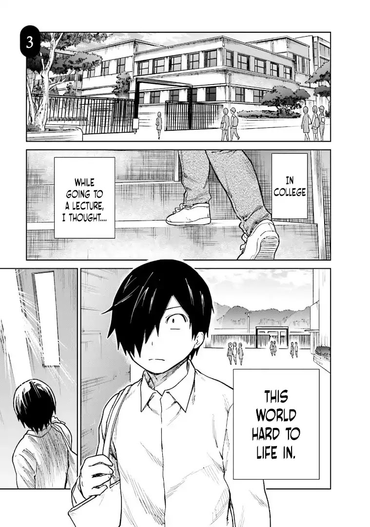 Enami-kun wa Ikiru no ga tsurai Chapter 3 page 1 - Chapter 3: Enami-kun wants to answer