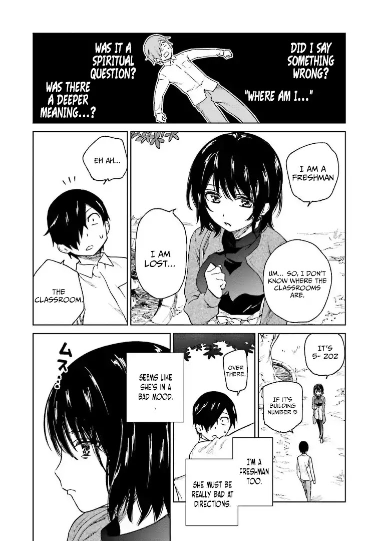 Enami-kun wa Ikiru no ga tsurai Chapter 3 page 12 - Chapter 3: Enami-kun wants to answer