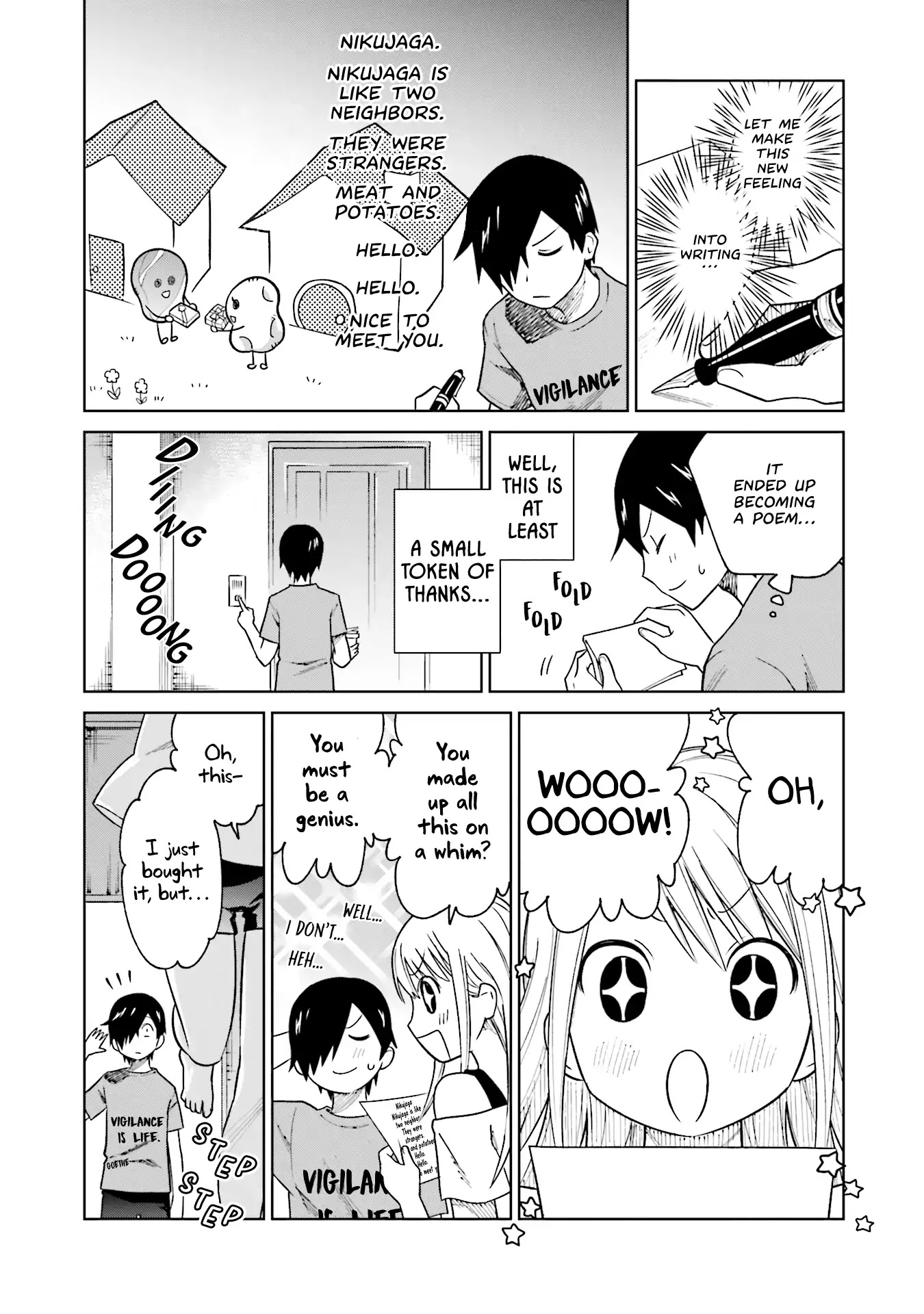 Enami-kun wa Ikiru no ga tsurai Chapter 5 page 14 - Chapter 5: Enami-kun Wants to Have Confidence