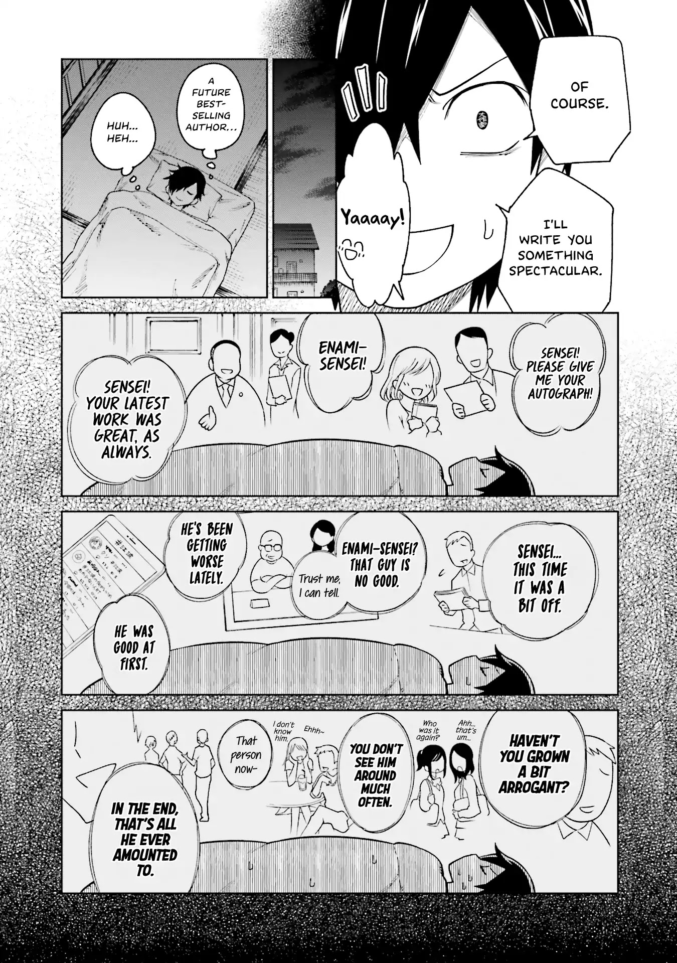 Enami-kun wa Ikiru no ga tsurai Chapter 5 page 16 - Chapter 5: Enami-kun Wants to Have Confidence