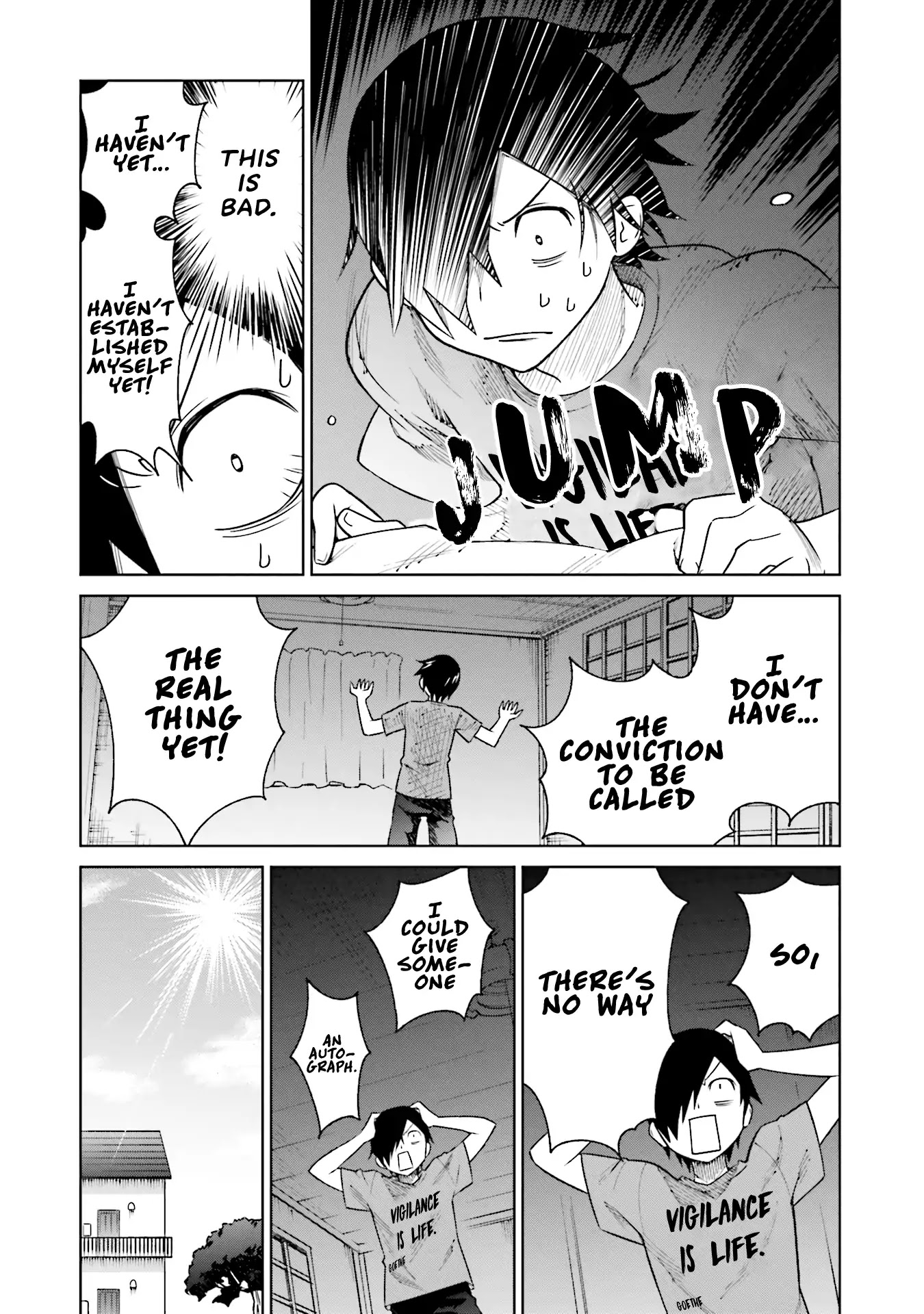 Enami-kun wa Ikiru no ga tsurai Chapter 5 page 17 - Chapter 5: Enami-kun Wants to Have Confidence