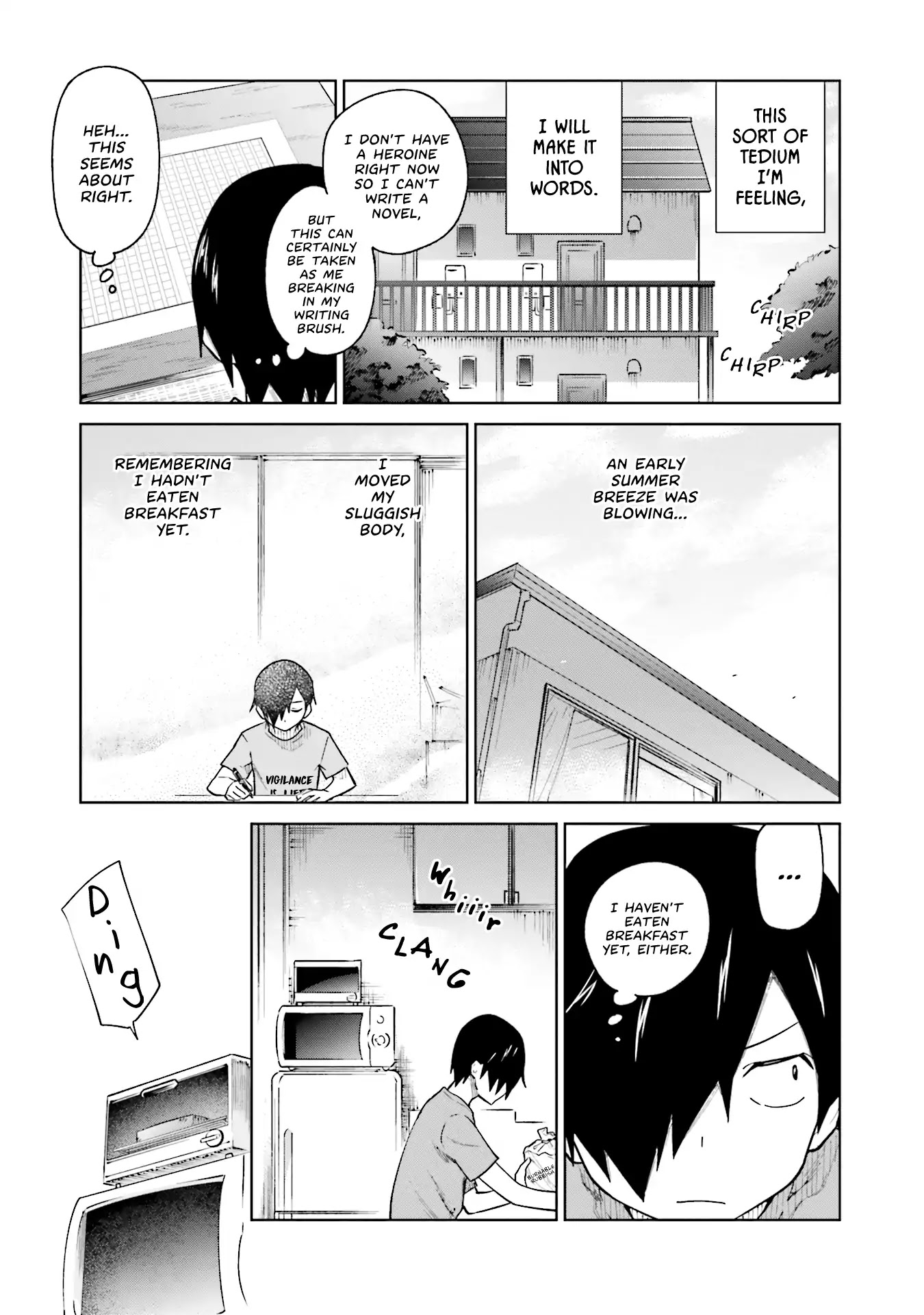 Enami-kun wa Ikiru no ga tsurai Chapter 5 page 3 - Chapter 5: Enami-kun Wants to Have Confidence