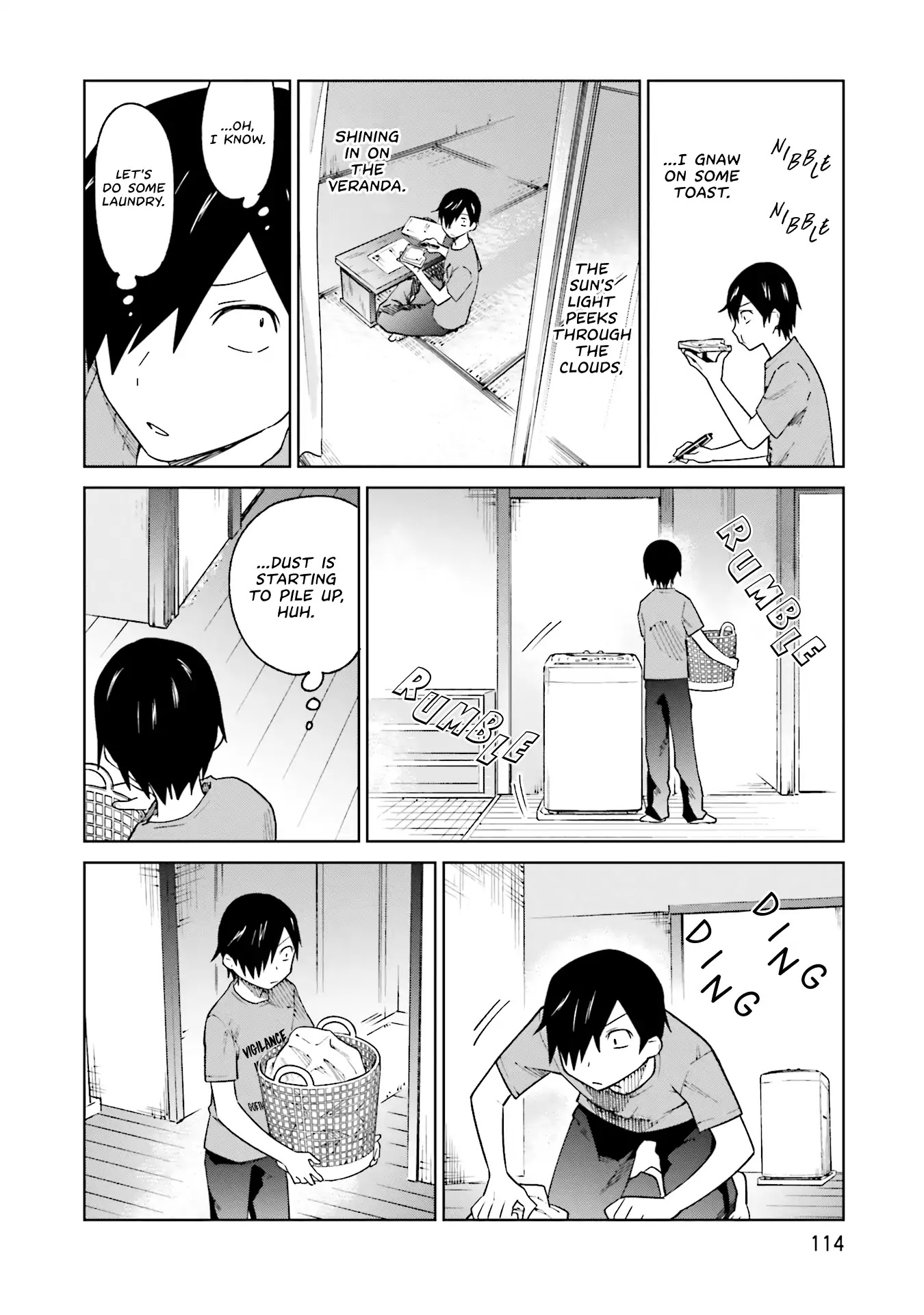 Enami-kun wa Ikiru no ga tsurai Chapter 5 page 4 - Chapter 5: Enami-kun Wants to Have Confidence