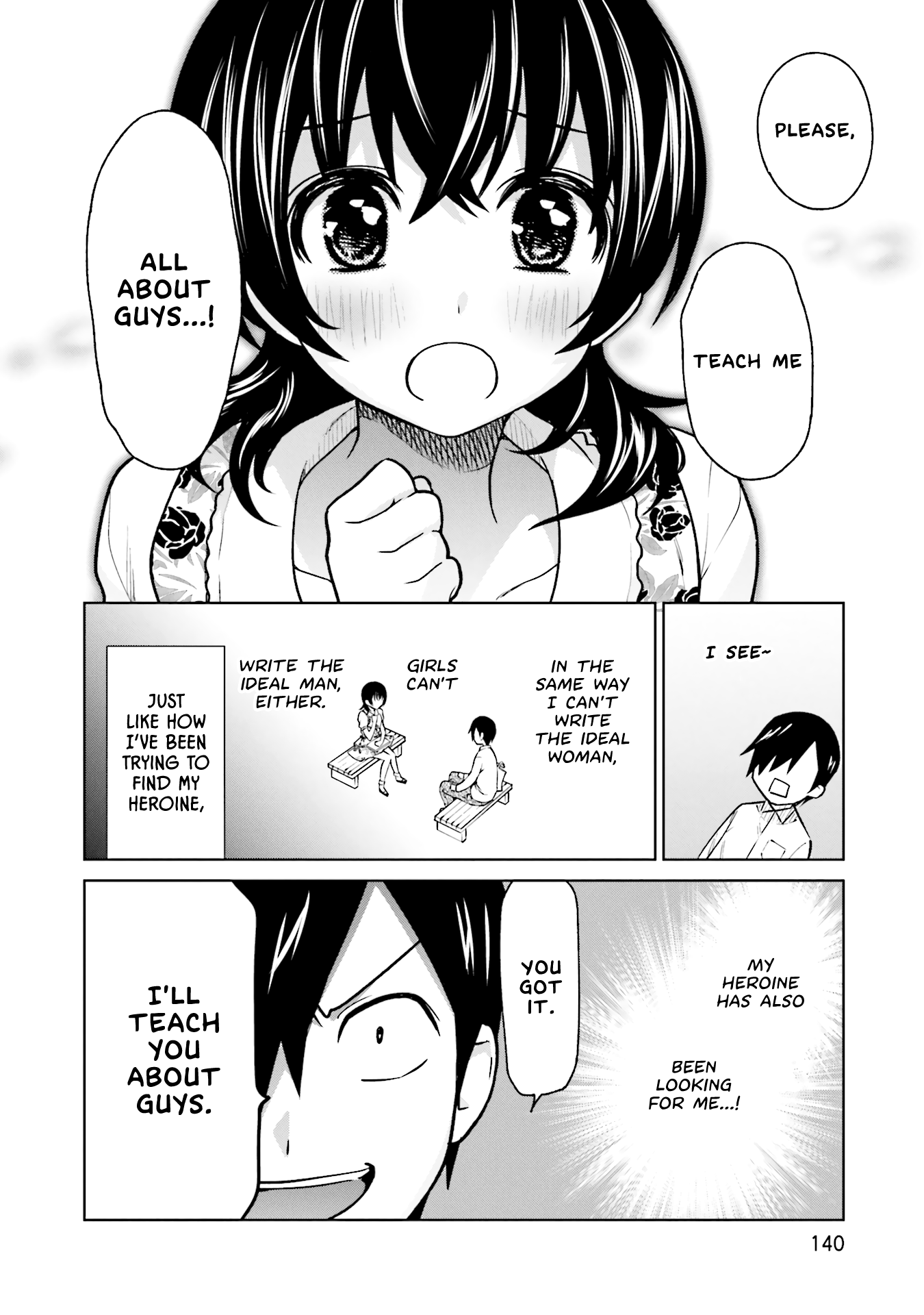 Enami-kun wa Ikiru no ga tsurai Chapter 6 page 10 - Chapter 6: Enami-kun Can't Keep Up